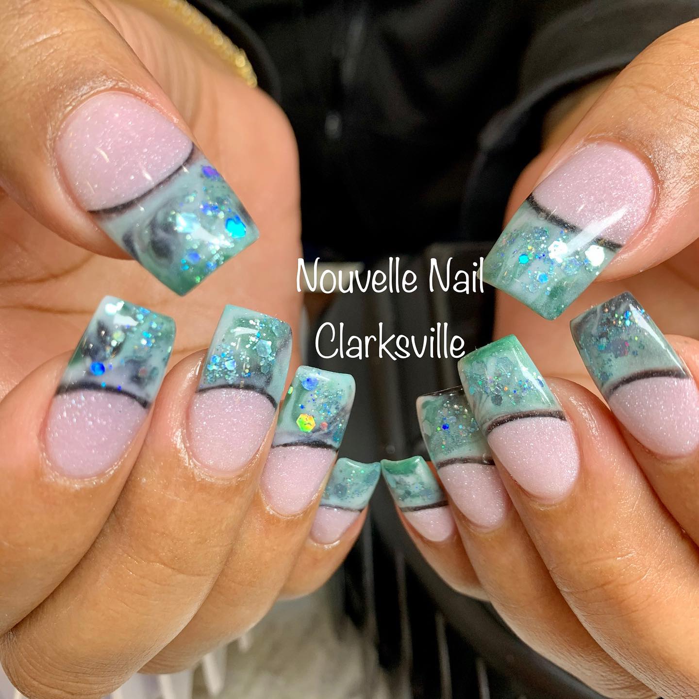 Nail design, Nouvelle nail in Clarksville MD 