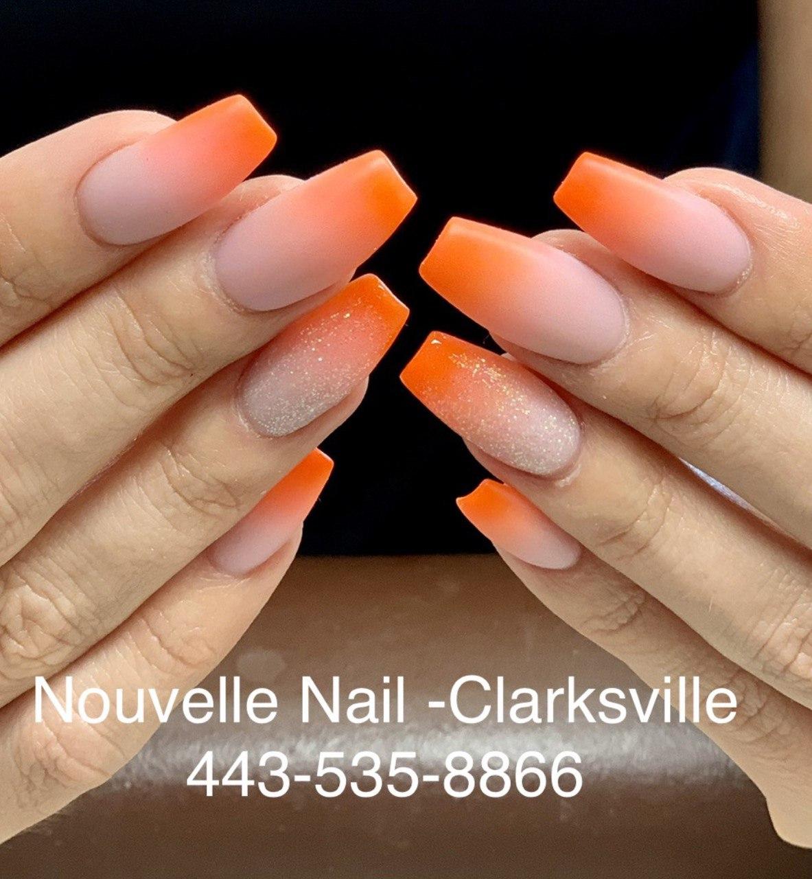 Ombre Nails Collection Done By Nouvelle Nail Spa In Clarksville River Hill Area Nouvelle Nail Spa