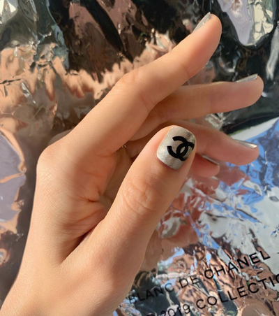 Chanel nail art 