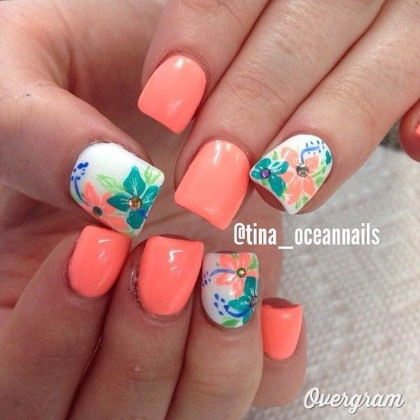 Best Floral Nail Art Designs for Short Nails - Best Nail Polish Designs for  Short Nails | Vogue India | Vogue India